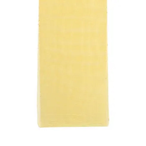 50mm Mustard Organza Cut Edge Ribbon